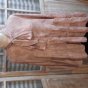 Simply Vera Vera Wang Blush Tie-Neck Blouse